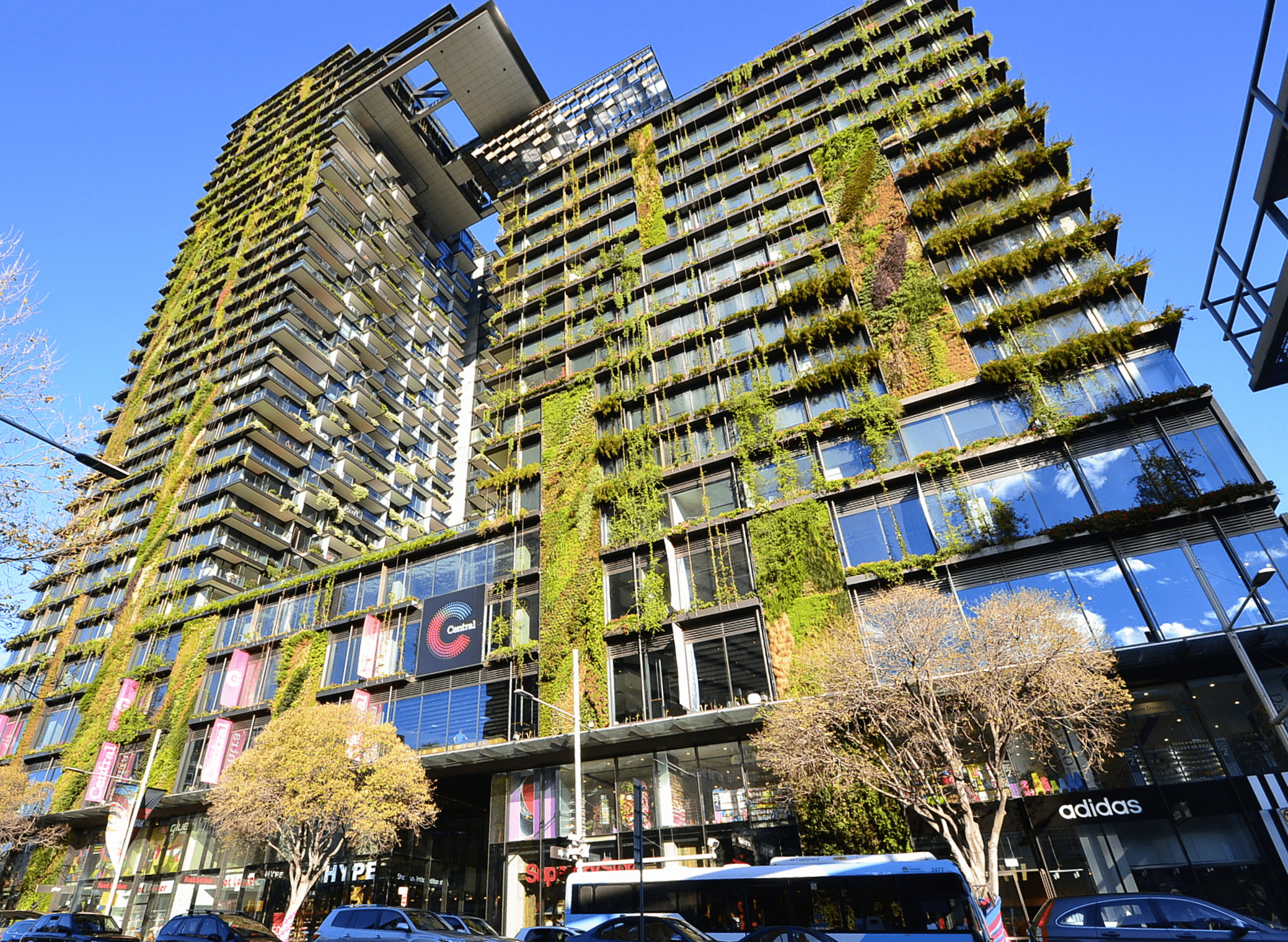 Image of One Central Park building in Sydney 