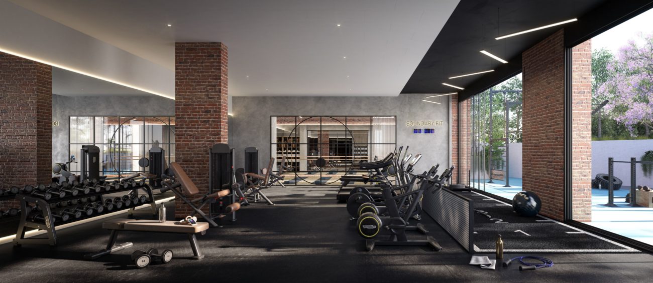 Apartment Gym - Luxury