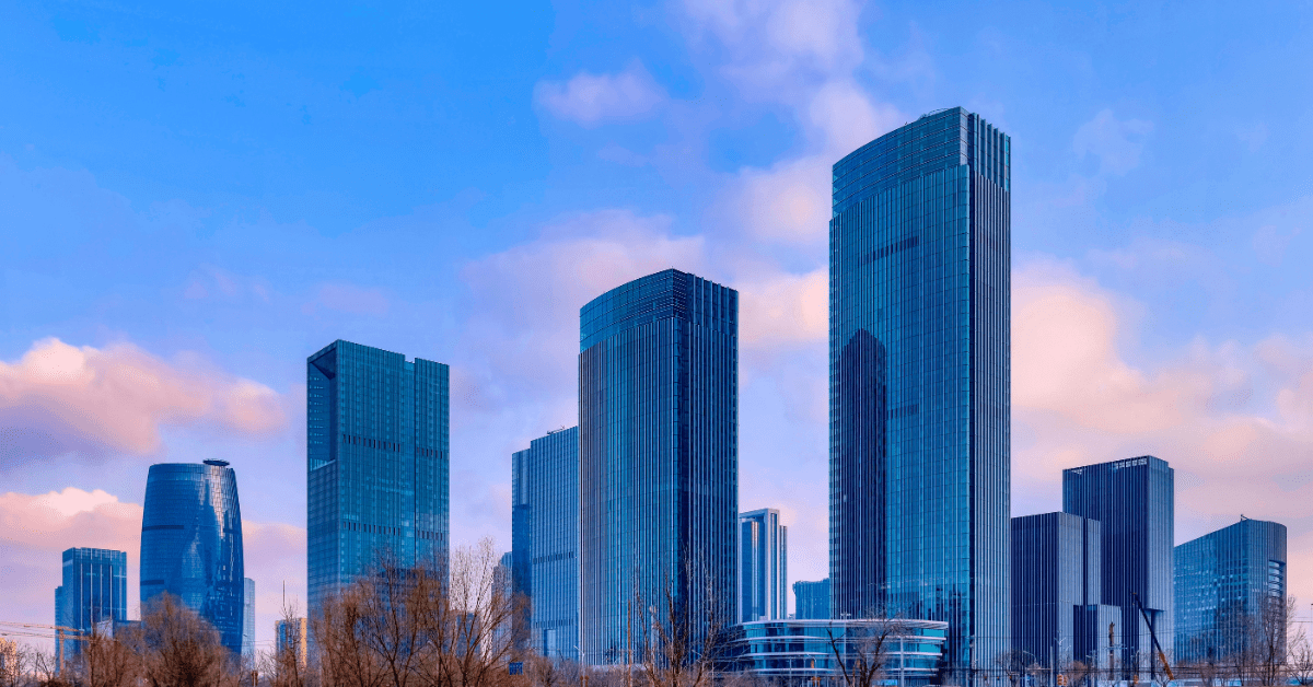Investors for property - Image of  tall buildings on prime location of a city