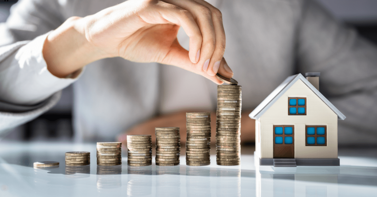 Person making profits in real estate buisness