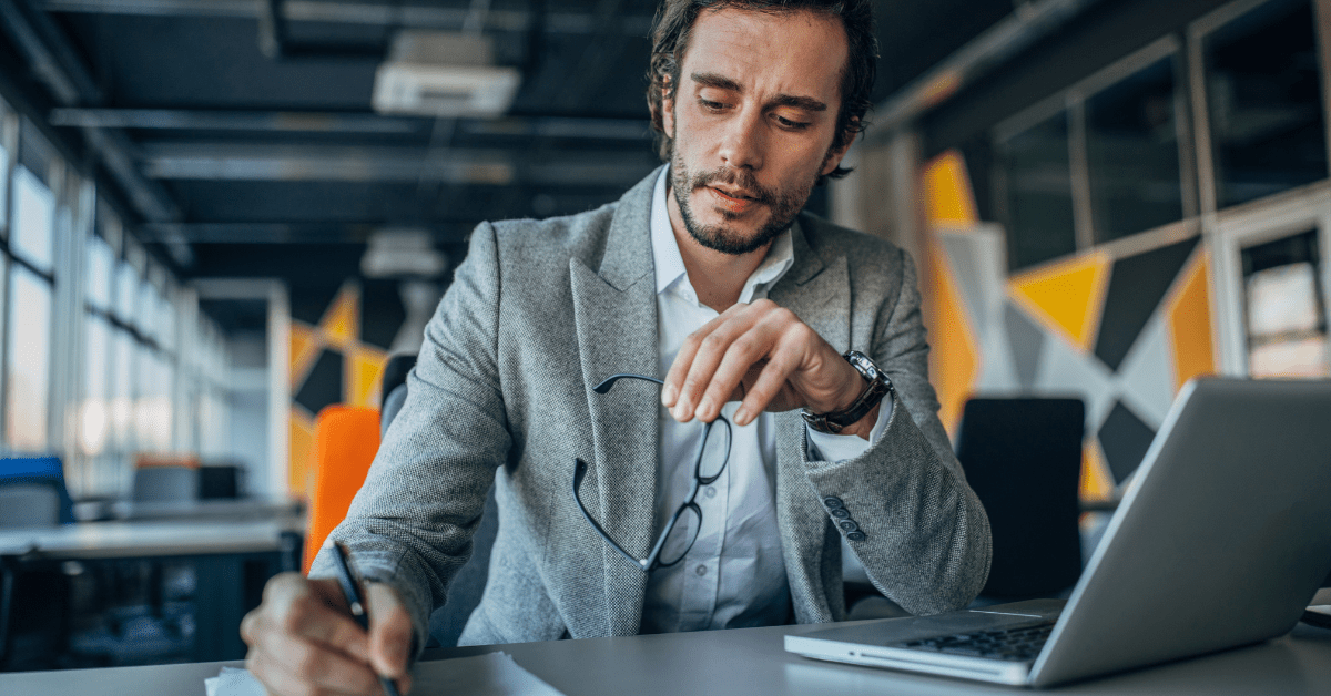 Millennial property investors - Image of  a man working for his solo