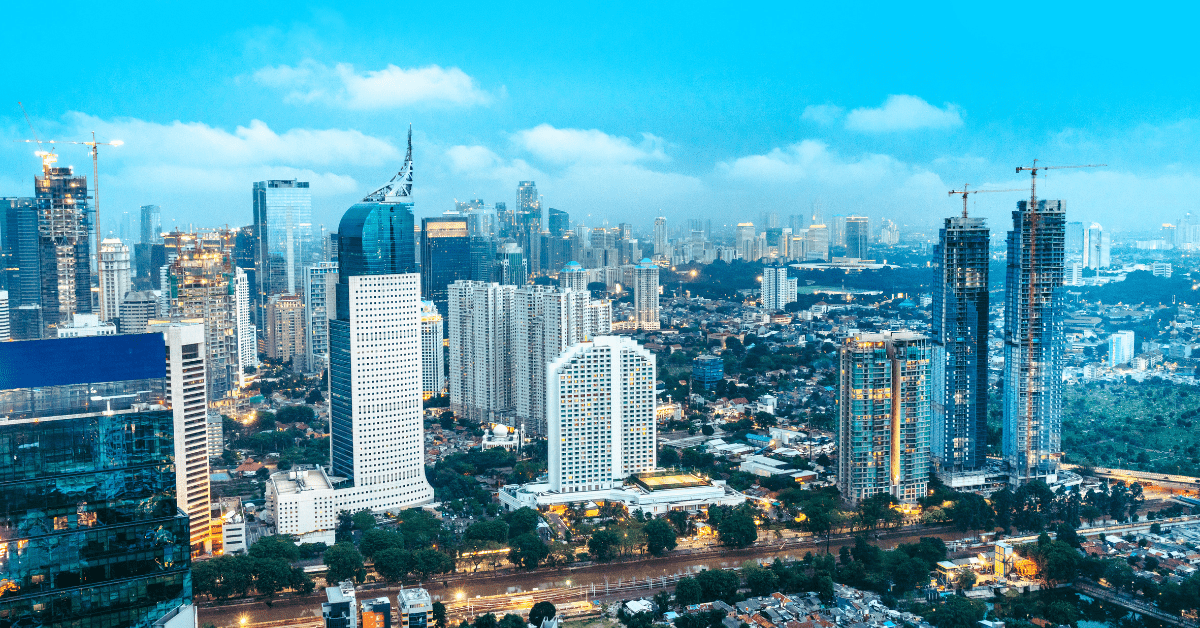 Property investment - Modern City with Tall Buildings