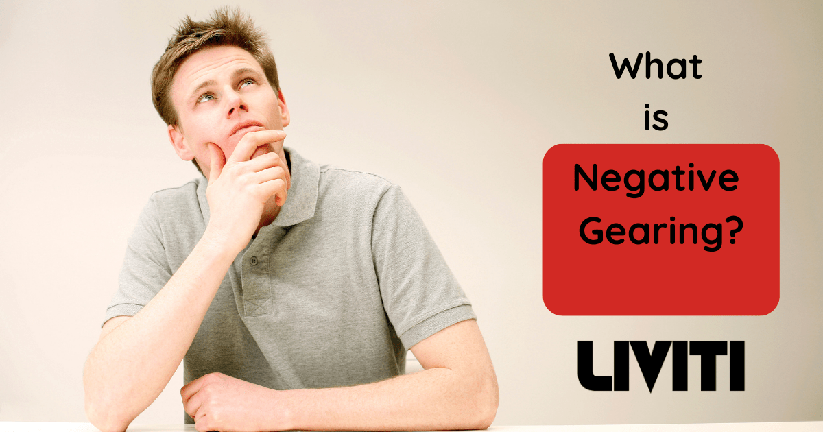 a person sitting in his table thinking about what is negative gearing in Australia and how exactly negative gearing works.