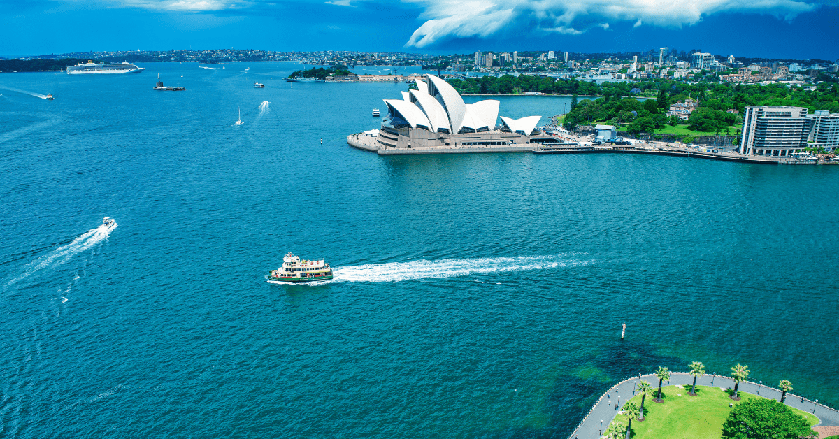 Rental Yield Sydney - View Of Sydney Opera House From Drone