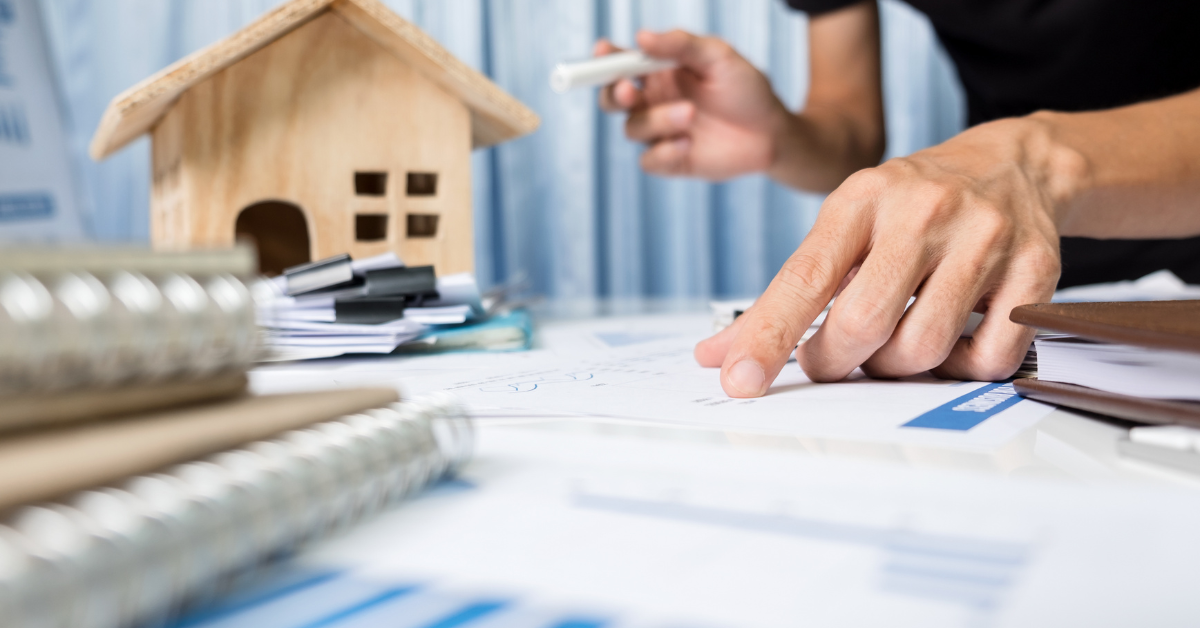 SMSF investment Property - Two Persons seeing on a iPad screen thinking something