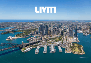 aerial view of sydney